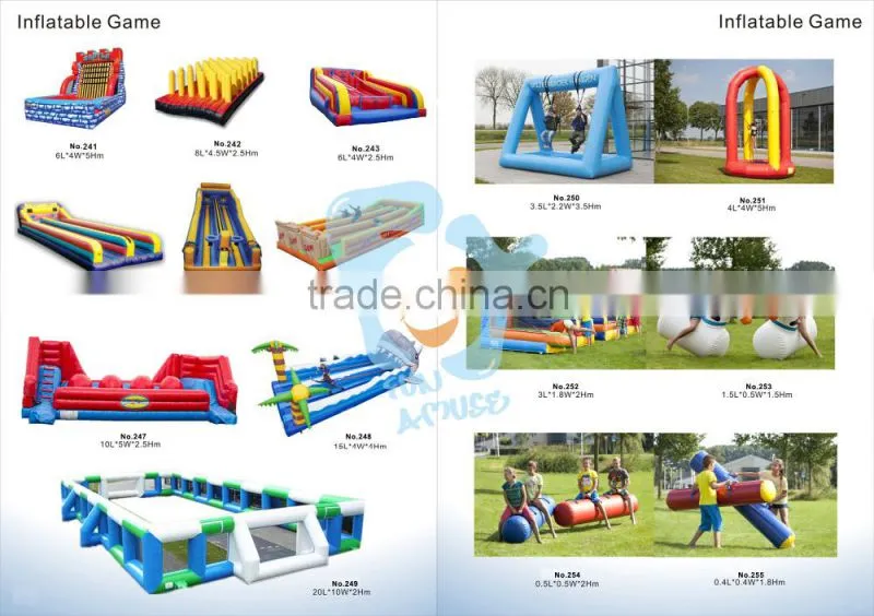 giant inflatable wipeout course for sale