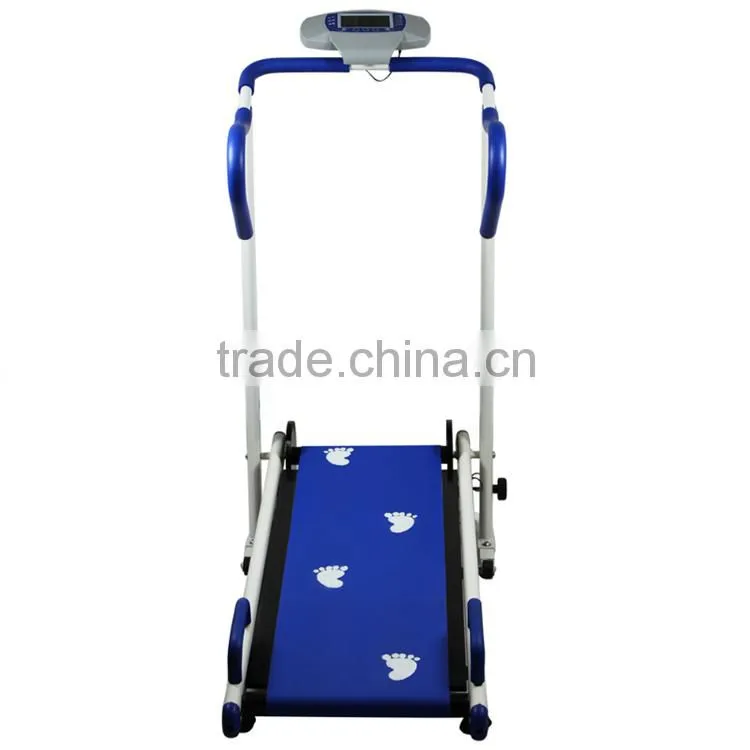 body fit folding mini walking treadmill