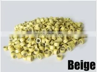 Feather ring micro beads hair extension tool silicone Beads Micro beads Hair Micro Ring Loop Tools 5.0mmx3.0mmx3.0mm