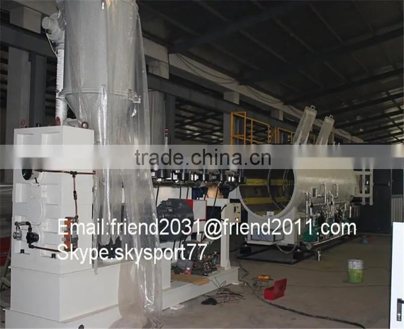 PVC pipe extrusion line