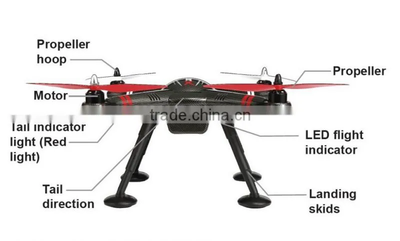 X380 A B C 2.4G GPS rc drone professional quadcopter uav with HD camera