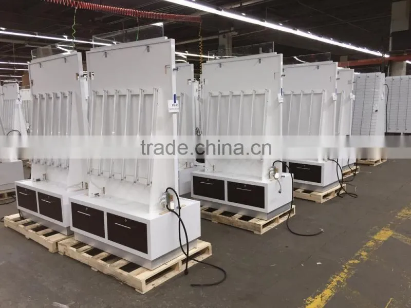 fashion design magic cloth display with LED