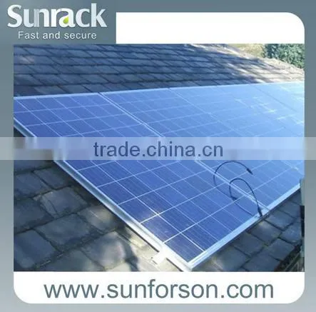 Solar mounts asphalt roof rack/asphalt solar mounting