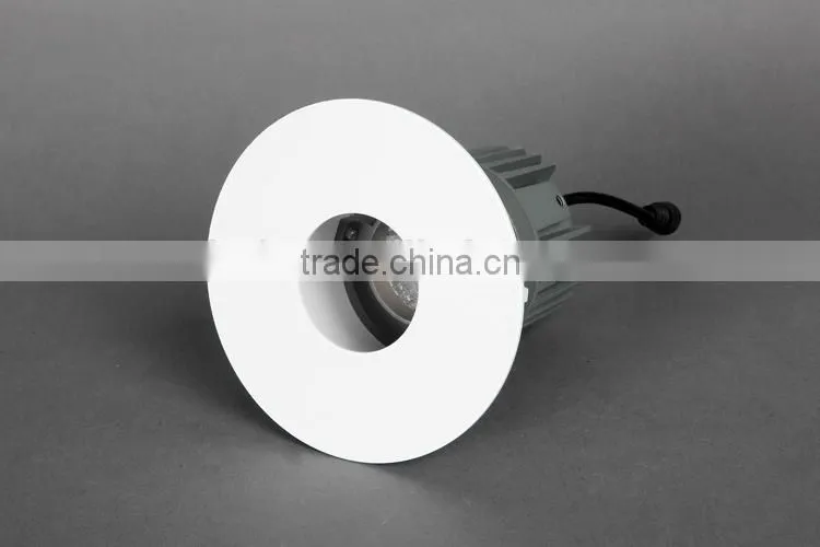 Adjustable 9w 10w cob led downlight with round hole zhongshan guzhen supplier