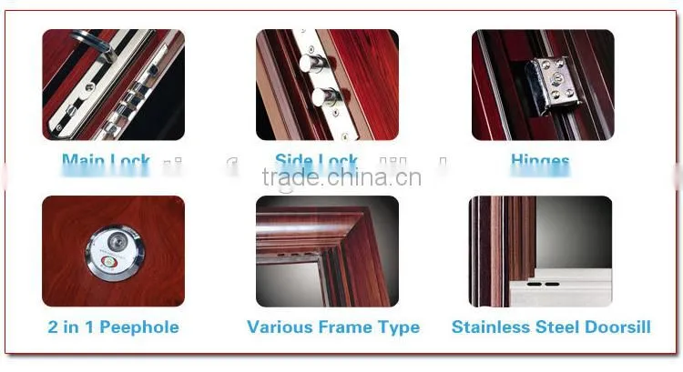 Promotion pvc coated inner door,mdf/pvc wooden door