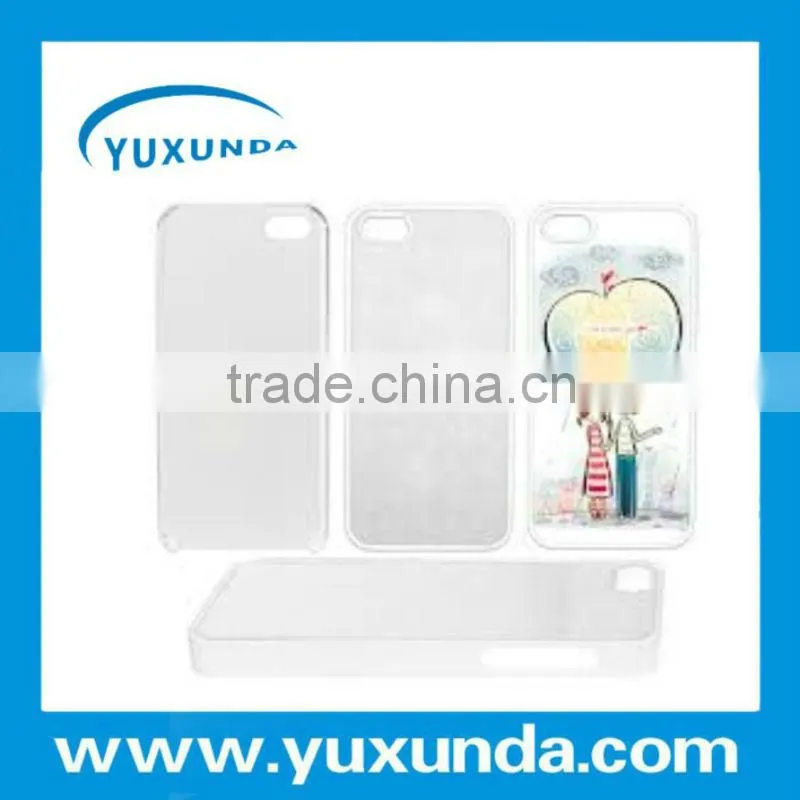 3D sublimation blank mobile phone case for Iphone 5,4, 4S on hot sale