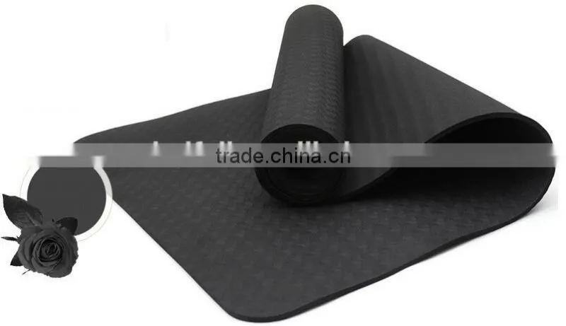 Wholesale Custom Print Anti-slip Gymnastics TPE Mat for Yoga