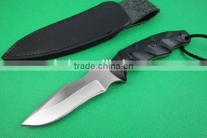 OEM G10 fixed blade hunting knife