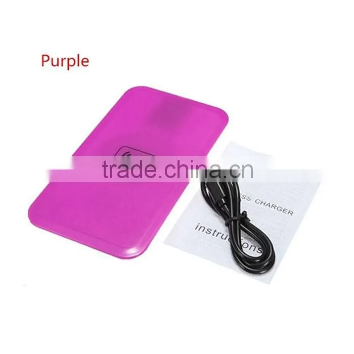 Wholesale universal rectangle wireless cell phone charger for iphone 6