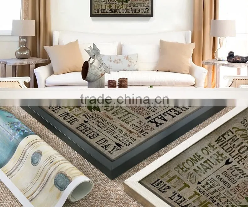 2015 pop selling wall decorative letters oil canvas painting