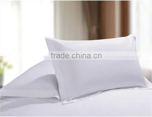 100% Cotton white hotel bulk pillow cases wholesale