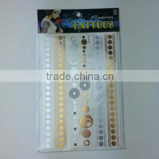 2015 MOST POPULAR GOLDEN TATTOO STICKER