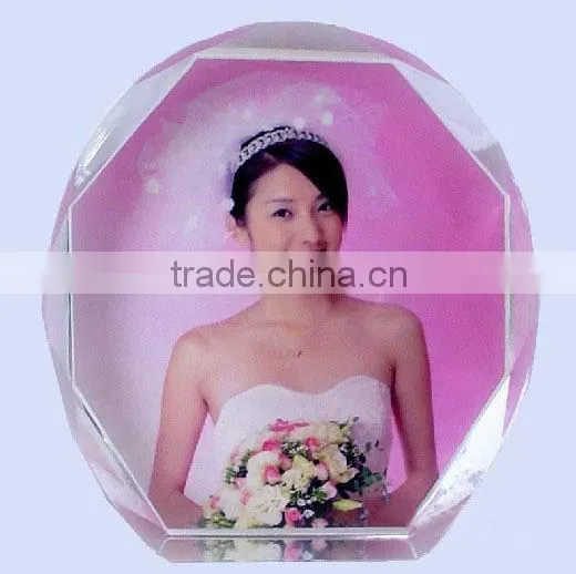 2016 wholesale crystal photo frame