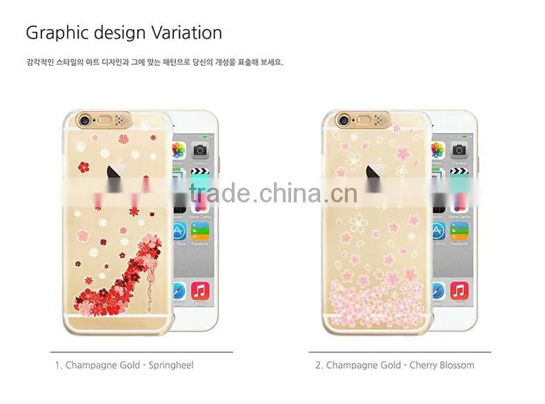 Korean Popular Fresh Meat Led Phone Case Lighting Led for Iphone Case
