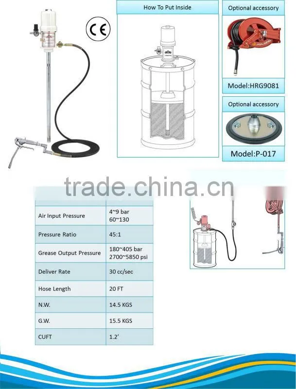 A85-G 45:1 Air Grease Pump