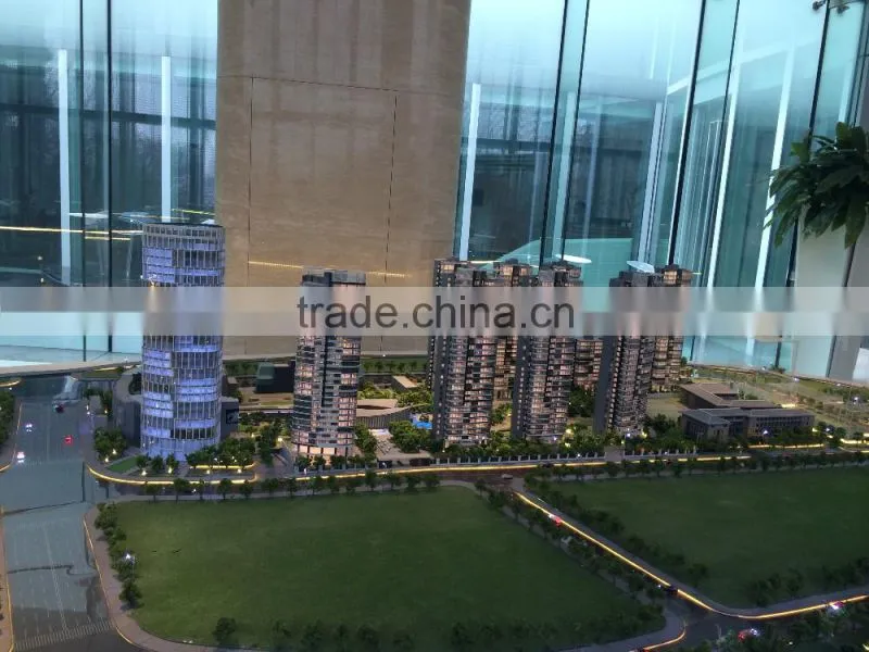 Sand table architectural miniature model maker/building scale model making