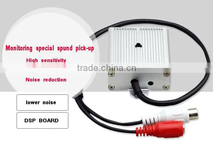 pickup, audio pickup for cctv camera