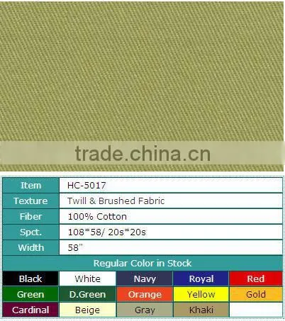 sanding cotton fabric 100% Baumwolle