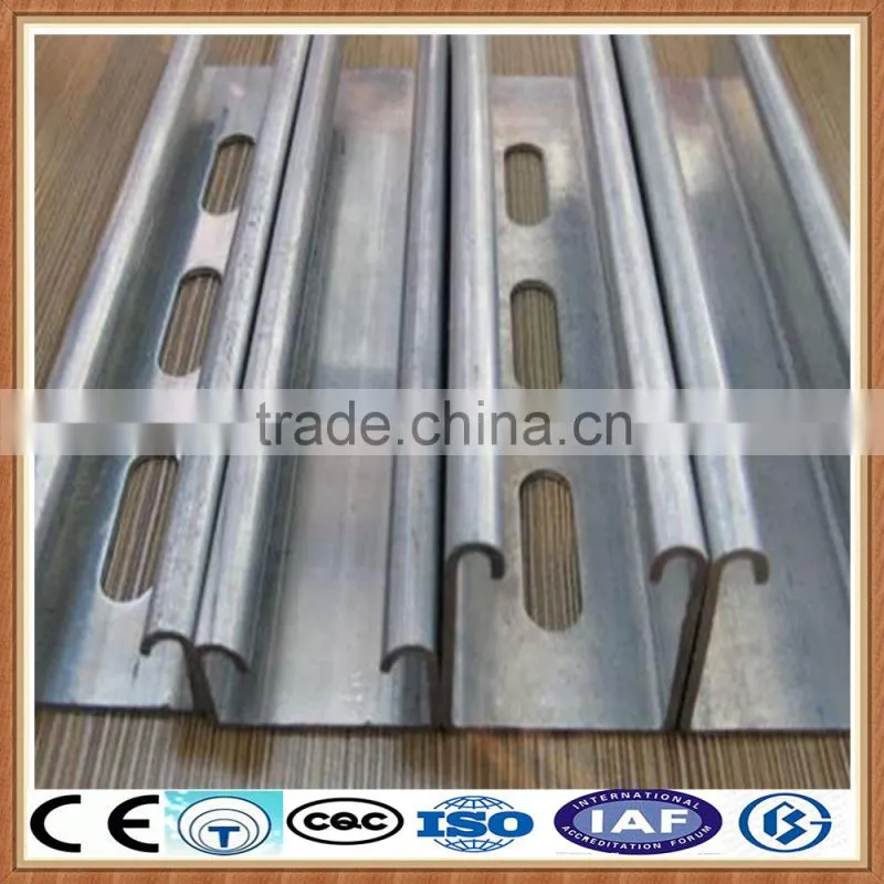 galvanized steel c channel/ c channel steel dimensions