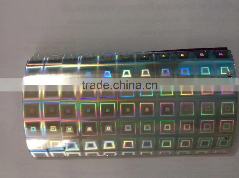 Enviromental friendly EVA+BOPP Metalized Film for Paper Lamination