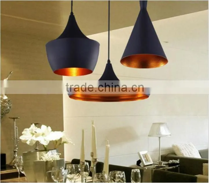 Elegant topper aluminum pendant lamp hat chandelier lighting