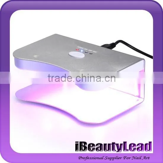 2016 new portable 12W LED lamp nail 365nm+405nm LED lamp uv lamp