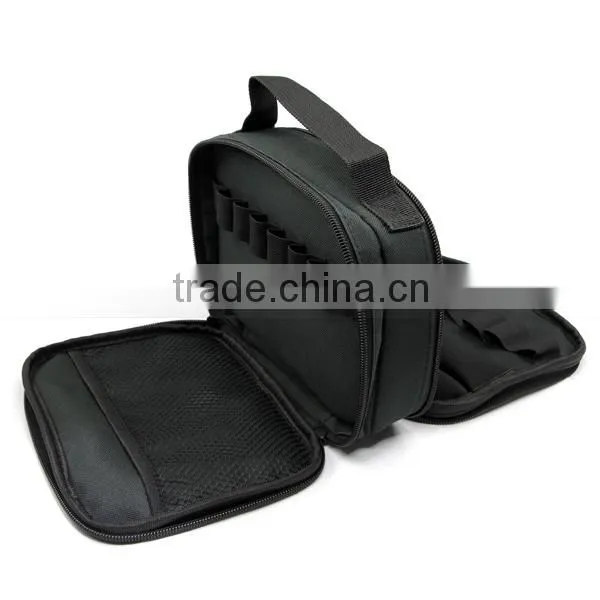 in stock, vape pen case, vape mod zipper case, ecig 18650 battery carrying case, atomizer case big nylon carrying zipper case