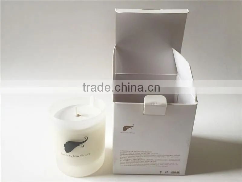 Printed paper candle box