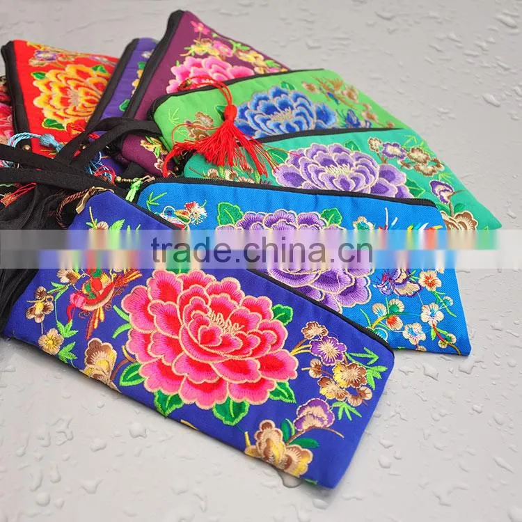 New Chinese Characteristics Bag Ethnic Style Coin Purse Vintage Embroidered Bag Traditional Embroidery Wallet