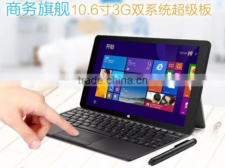 Win 8.1 Android 4.4 Dual OS 3G Phone Call Tablet PC,Teclast X16HD 3G 10.6 inch IPS Retina Screen