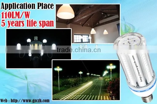 360 degree led corn light E27 24w 30w 36w 5 years warranty led street lighting