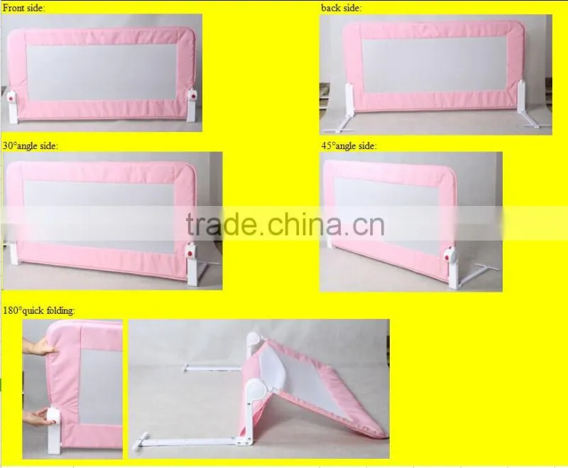 fabric and cheap kids safety bed rail