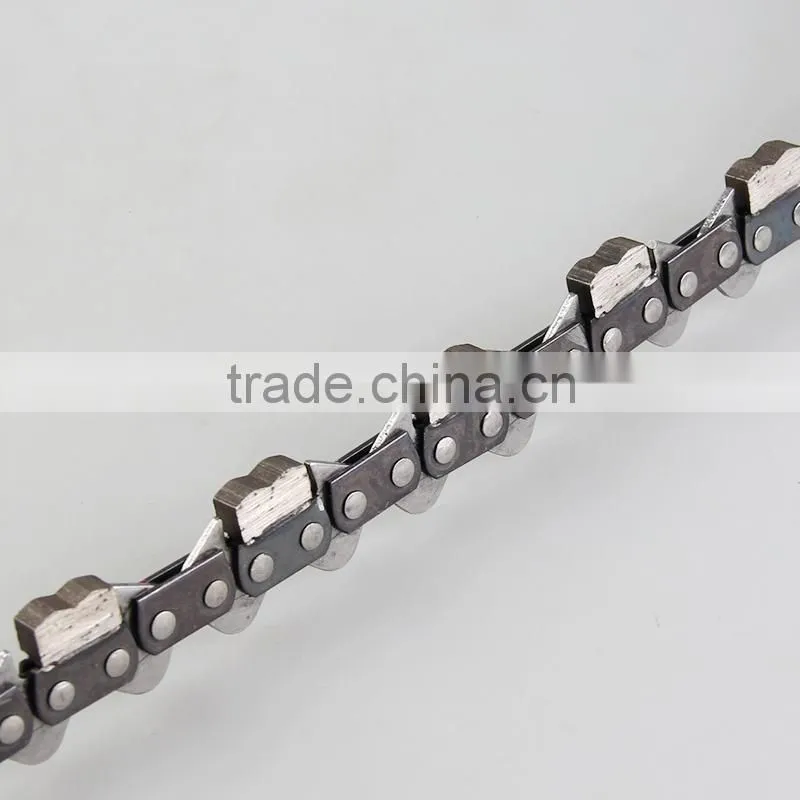 2015 newest 3/8" Guage 0.063 stone saw chain of garden tool parts/wholesale oregon chain saw