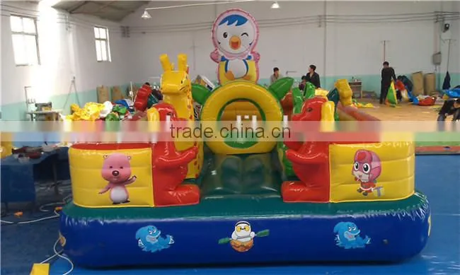 Cheap commercial inflatable bouncer combo