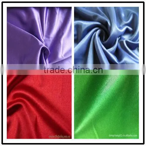 warp knitting fabric newest design poly knit fabric