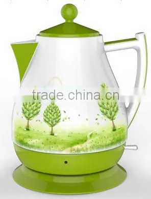 Cordless ceramic hot water kettle(1.7L/220V)
