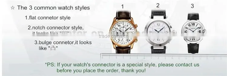 Luxury Exotic Leather Watch Band Genuine Leather Alligator Watch Band for iWatch