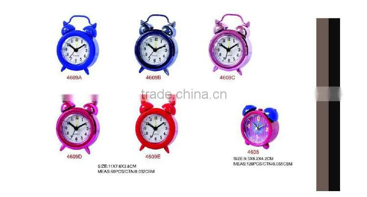 Small Size Funny Desktop Alarm Clocks Bulk Clocks