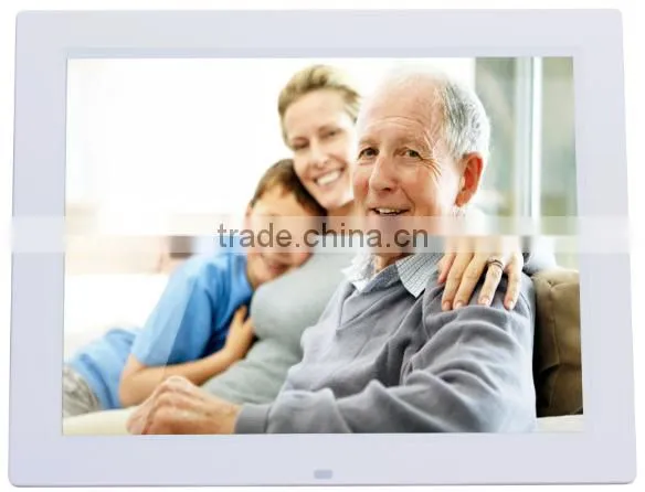 Wall Mount USB SD Card 1024*768 14inch Square Size AD Player with Remote Control