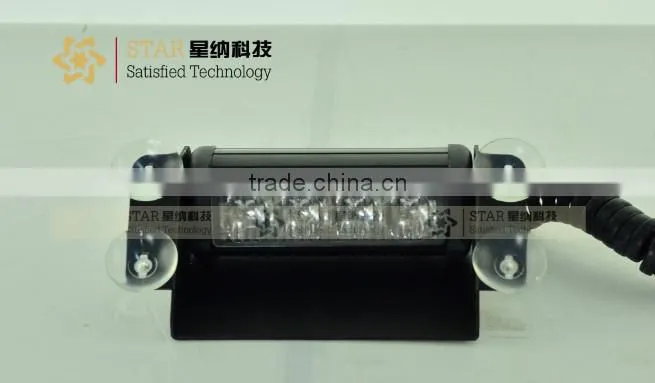 led warning light dash board emergency led deck visor strobe light