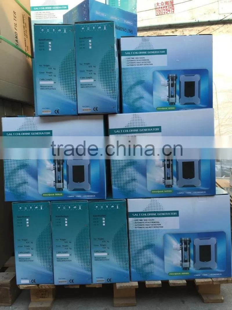 New model salt water chlorinator cell swimming pool salt chlorinator
