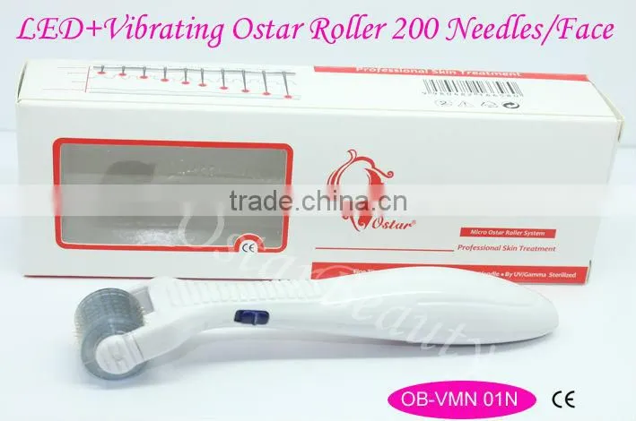 vibrating roller microneedling face roller head VMN 01N