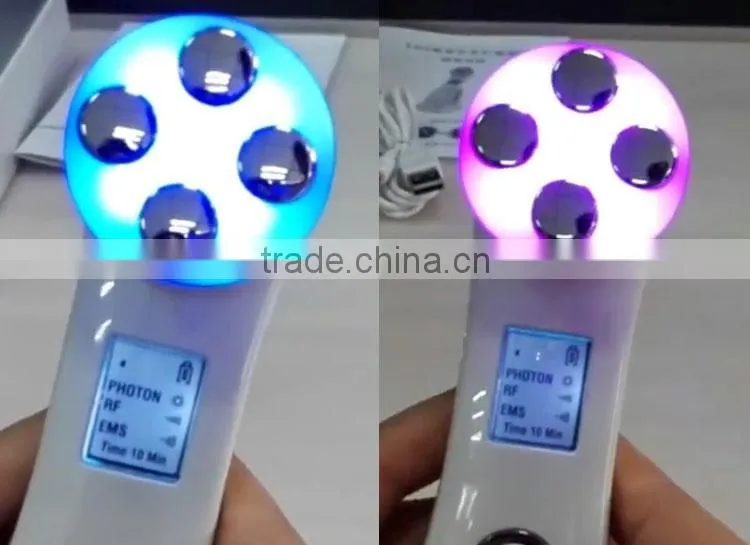 Man use Face Lift photon ultrasonic device rf home use face lift devices