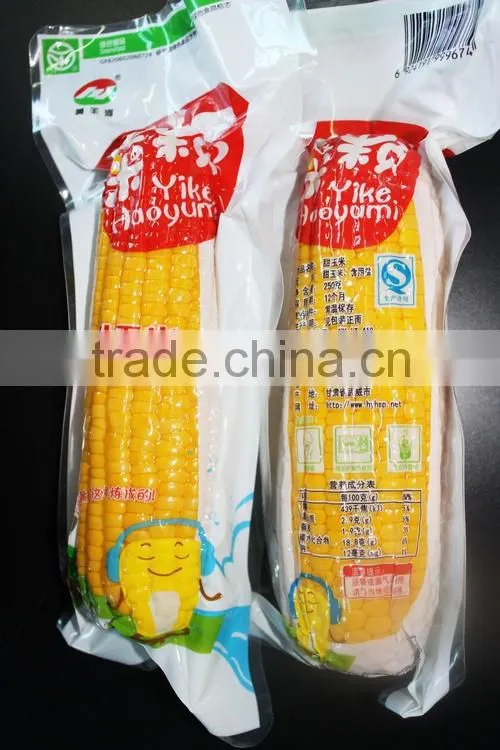 Sweet Corn in Vacuumed Pack