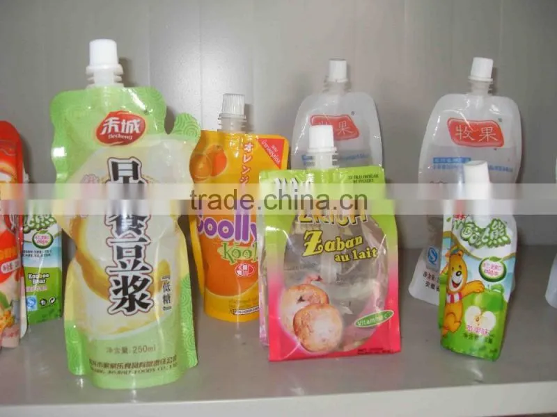electric oil spout pouch doypack filling machine