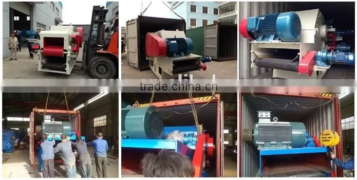 Whole Tree Pine Wood Chipper