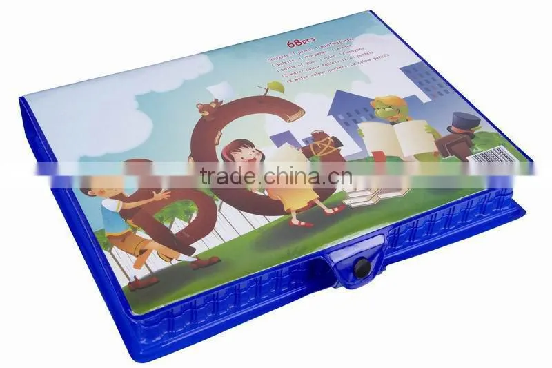 86pcs School Drwing Color Set Pencil Color Set Cake Watercolor Set