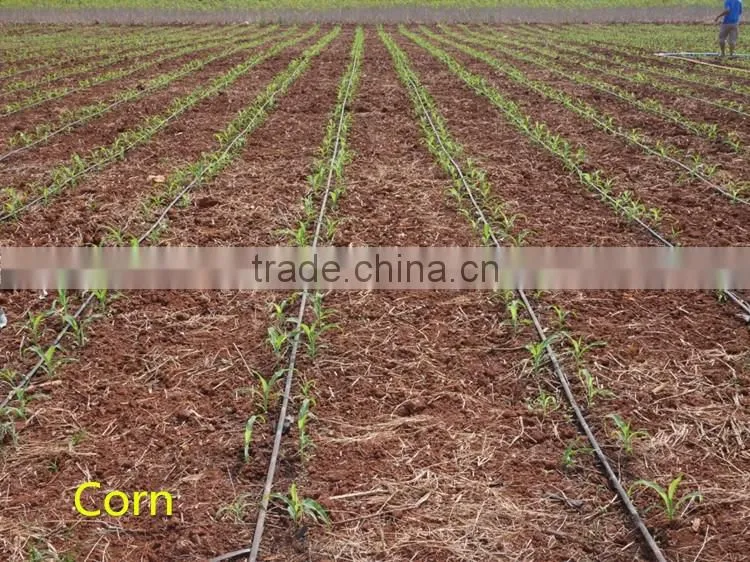 farmland plastic flat emitter drip irrigation pipe price