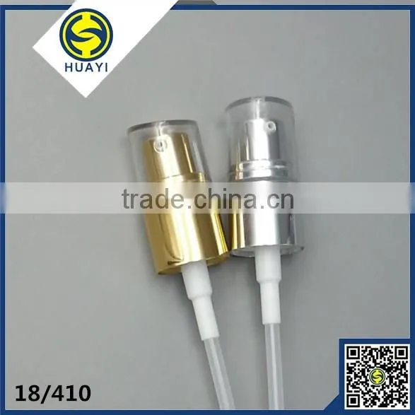 wholesale 18/410 treatment cream pump with plastic cap