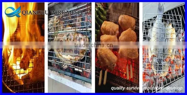 disposable galvanized barbecue grill wire mesh camping